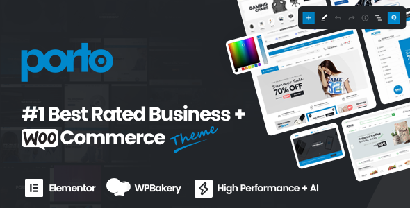 Porto – AI Powered WordPress Website & Shop Builder